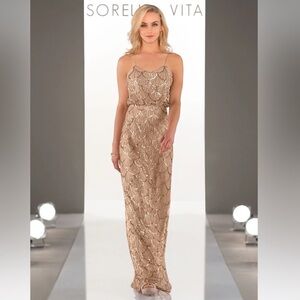 “SORELLA VITA” #9018 Art Deco Sequined Dress